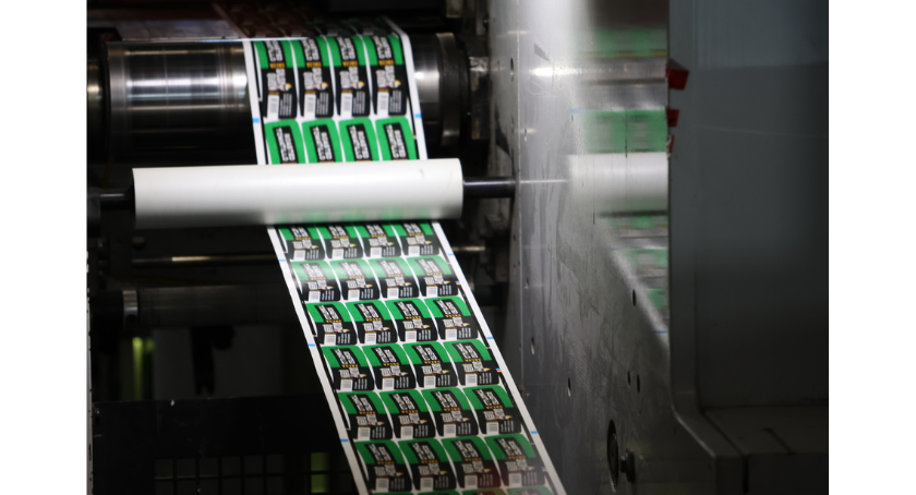 Labels printed live during the event.